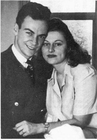 ричард фейнман с женой