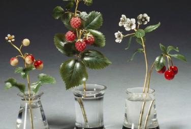 Драгоценные цветы и ягоды Карла Фаберже
