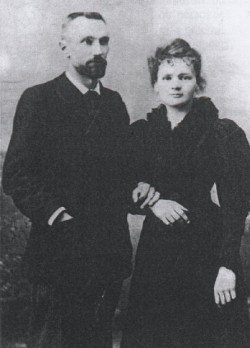 Мария Склодовская и Пьер Кюри
