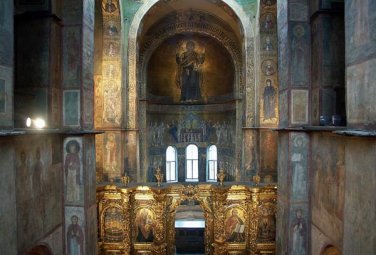 Волшебное зеркало из Софийского собора в Киеве
